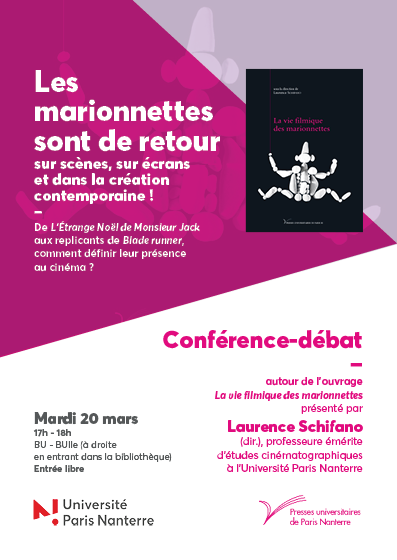 Conférence-débat « La vie filmique des marionnettes »