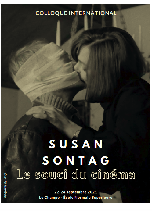 Colloque international / Susan Sontag, le souci du cinéma, 22-24 septembre 2021, Paris